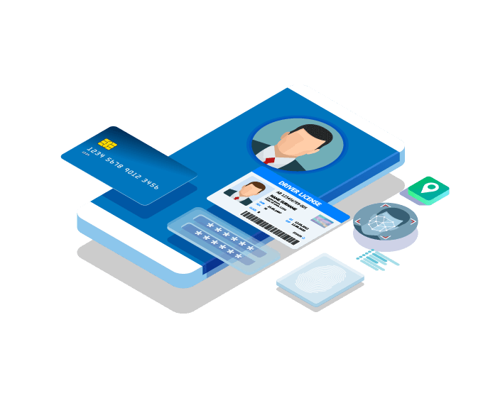 Illustration of a mobile phone with various payment methods around it