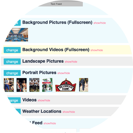 MealViewer Signage Customization