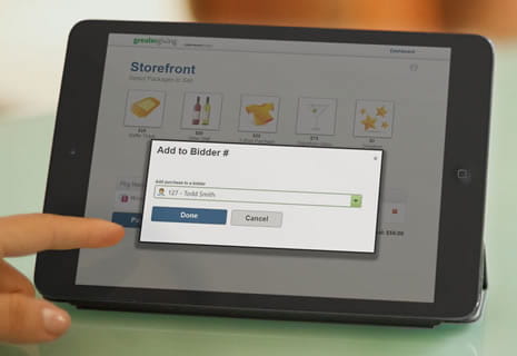 Greater Giving Go Time Storefront - product