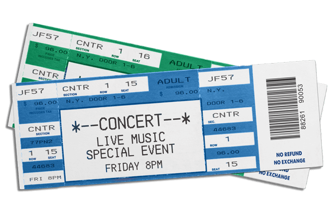 Concert tickets
